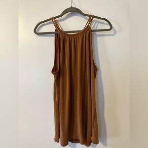 Camel Dress Top